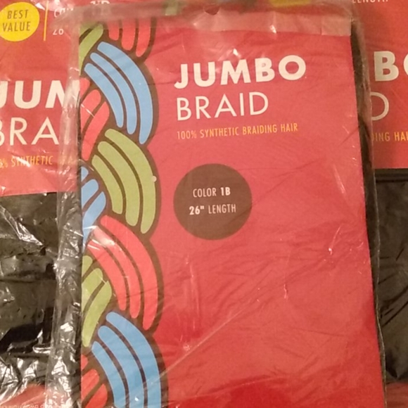 Jumbo Braid 3 packs - Picture 2 of 2